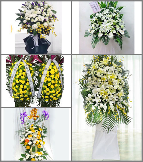 福建泉州德化县桂阳乡溪洋村白事花篮预定